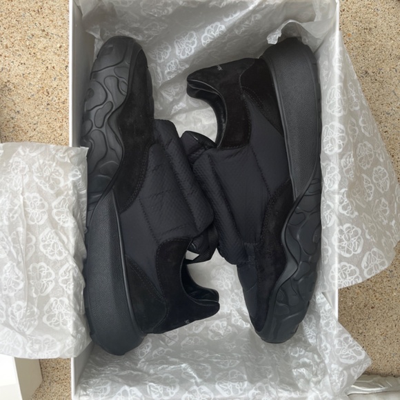 ALEXANDER McQUEEN COURT PADDED LOW SNEAKERS MEN SHOES MADE IN ITALY  EU44 / US11 - Picture 13 of 15